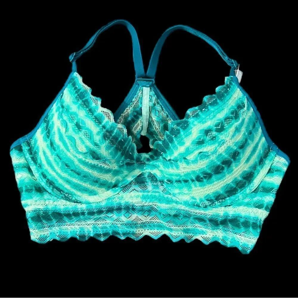 Victoria’s Secret Pink Push-up Padded Racerback underwire Bralette bra Xsmall
